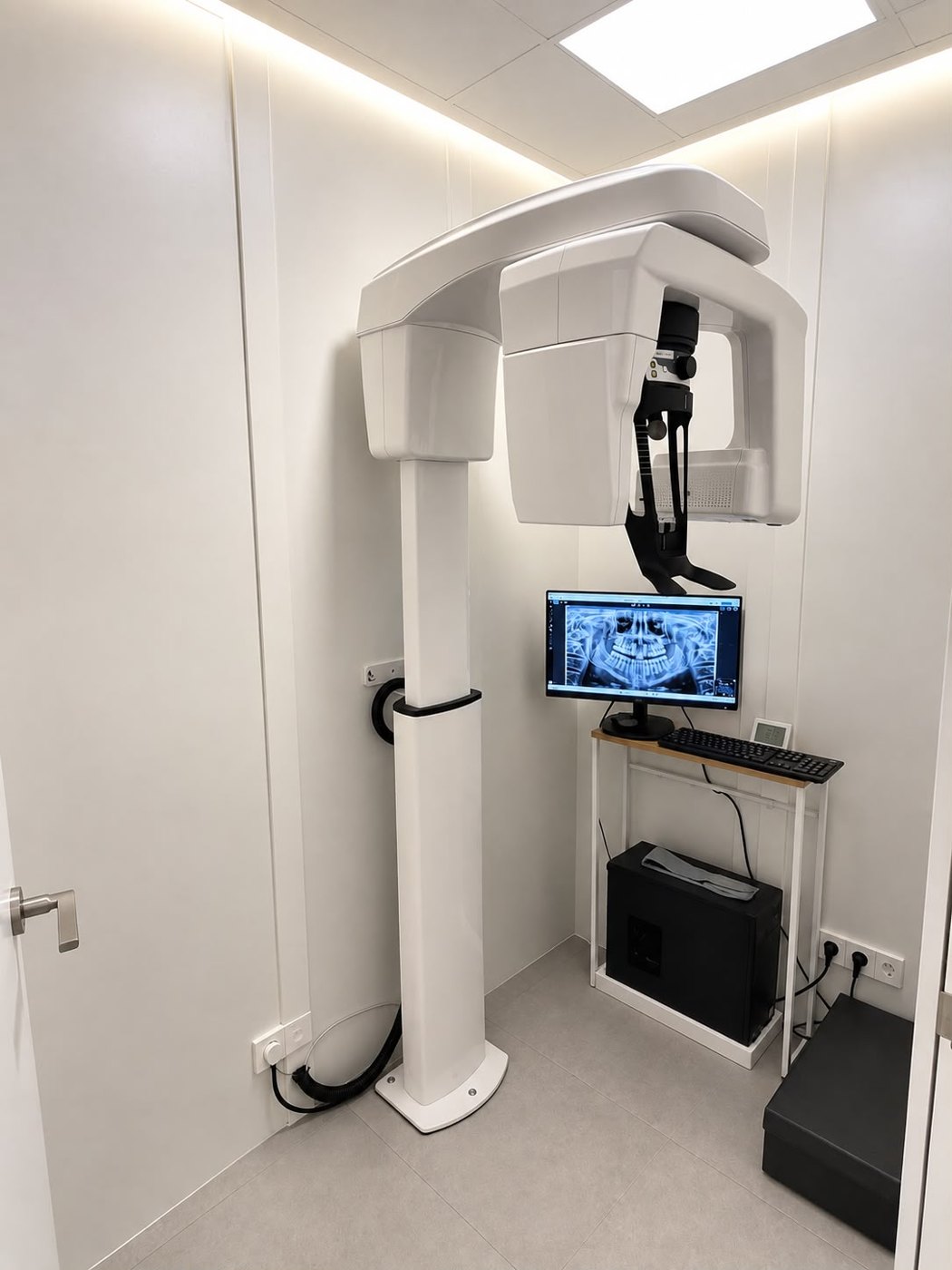 Equipo de radiología digital 3D de la clínica