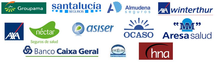 Clínica Dental León Rubio logos proveedores